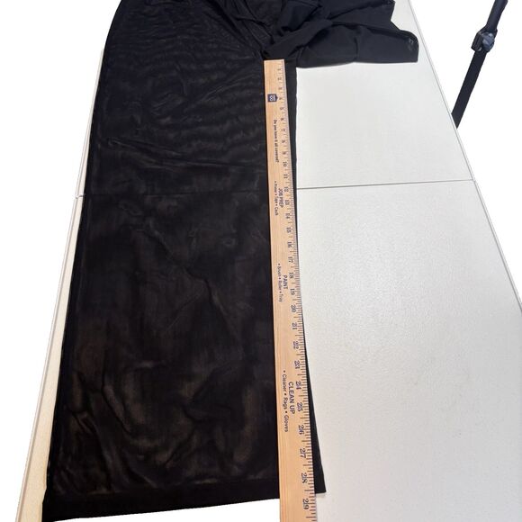 Jantzen Womens Swim Wide Leg Cover Up Pants Size M  Black High Rise Pull On - Picture 10 of 11